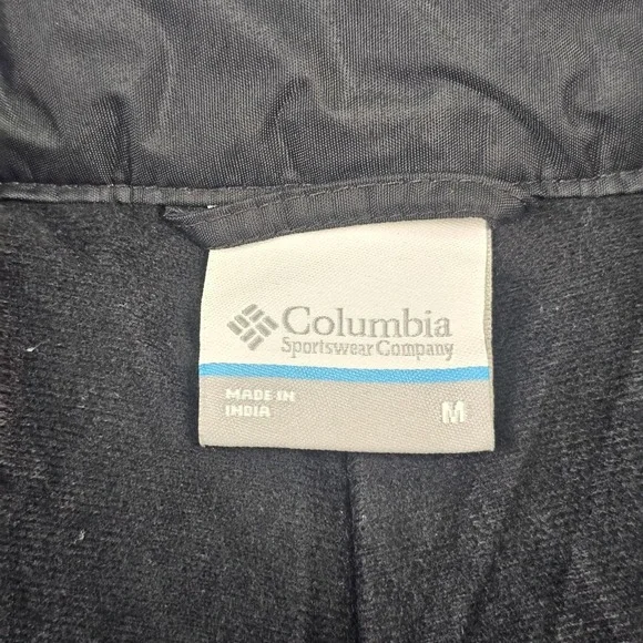 Columbia Pants Womens Medium Black Nylon Insulated Ski Snow Cargo Winter WM8008 - Picture 8 of 13